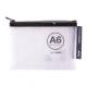 Torebka APLI Zipper Bag, A6, 168x125 mm, mix kolorów