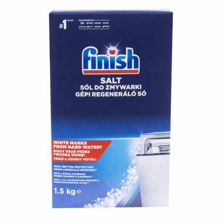 Środek do czyszczenia zmywarek do zmywarek Finish, sól 1,5 KG