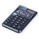 Kalkulator kieszonkowy DONAU TECH, 8-cyfr. wyświetlacz, 97x60x10 mm, czarny