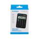 Kalkulator kieszonkowy DONAU TECH, 8-cyfr. wyświetlacz, 89x58x11 mm, czarny