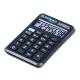 Kalkulator kieszonkowy DONAU TECH, 8-cyfr. wyświetlacz, 97x62x11 mm, czarny