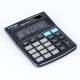 Kalkulator biurowy DONAU TECH, 8-cyfr. wyświetlacz, 130x104x19 mm, czarny