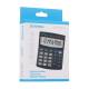 Kalkulator biurowy DONAU TECH, 10-cyfr. wyświetlacz, 122x100x32 mm, czarny