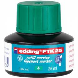 Tusz do uzupełniania markerów do flipchartów e-FTK 25 EDDING, zielony