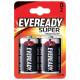 Bateria alkaliczne, EVEREADY Super Heavy Duty, D, R20, 1, 5V, 2szt.