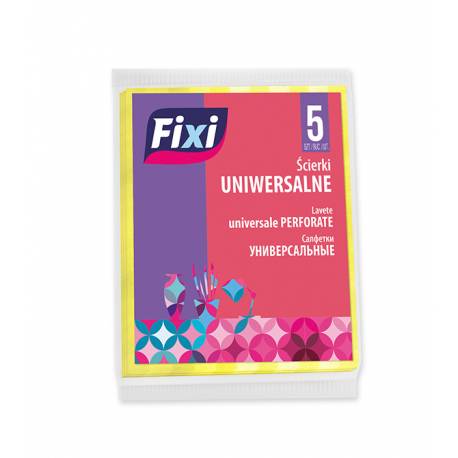 Ścierki uniwersalne FIXI, 5 szt, mix kolorów