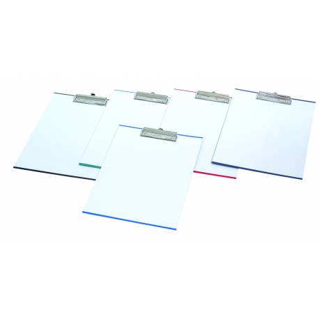 Clipboard Donau deska, z klipsem, PP, A4, podkładka do pisania, mix kolorów