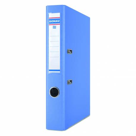 Segregator A4, biurowy segregator na dokumenty Master-S z szyną 50mm, niebieski