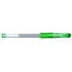Długopis żelowy Donau z wodoodpornym tuszem 0,5mm, zielony
