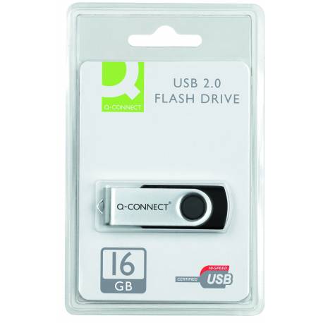 Nośnik pamięci, pamięć komputerowa, pendrive Q-Connect USB, 4GB