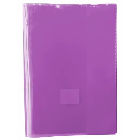 Okładka na zeszyt GIMBOO, krystaliczna, A5, 150mikr, fioletowa