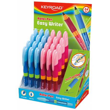 Pióro kulkowe KEYROAD Easy Writer, 0,7mm, mix kolorów