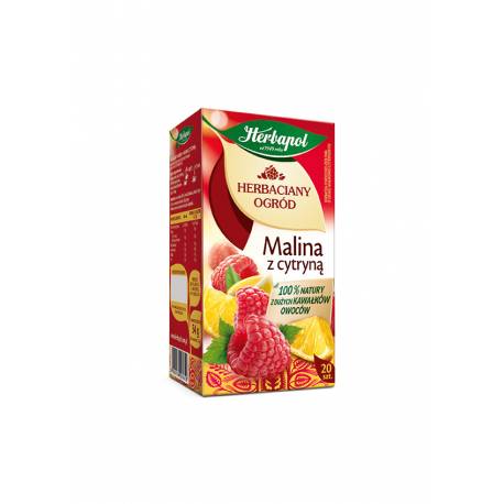 Herbapol herbata owocowa Malina z cytryną 20 saszetek