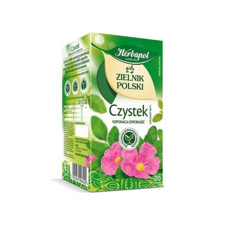 Herbapol Zielnik Polski herbata ziołowa czystek 20 torebek
