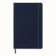 Notatnik A5, notes MOLESKINE Classic L 13x21cm w kropki, twardy, sapphire blue, 240 str, niebieski