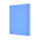 Notatnik B5+, notes MOLESKINE Classic XL 19x25cm gładki, twardy, hydrangea blue, 192 strony, niebieski
