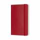 Notatnik A6, notes kieszonkowy MOLESKINE P 9x14cm w kratkę, miękki, 192 str, czerwony