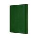 Notatnik B5+, notes MOLESKINE Classic XL 19x25cm w linie, miękki, myrtle green, 192 strony, zielony