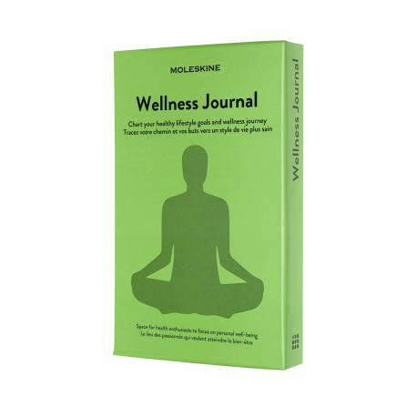 Notatnik A5, notes MOLESKINE Passion Journal Wellness 13x21cm, 400 stron, zielony