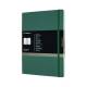 Notatnik B5+, notes MOLESKINE Professional XL 19x25 cm miękka oprawa, forest green, 192 strony, zielony