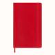 Notatnik A5, notes MOLESKINE Classic L 13x21cm w linie, miękki, 192 str, czerwony