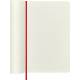 Notatnik A5, notes MOLESKINE Classic L 13x21cm w linie, miękki, 192 str, czerwony