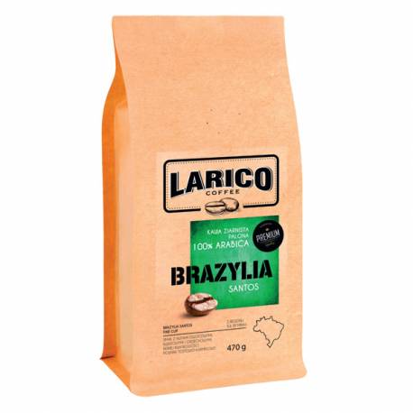 Kawa LARICO Brazylia Santos, kawa ziarnista 470g