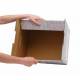 Pudła archiwizacyjne Bankers Box, na 4 pudełka 8cm, duże kartonowe pojemniki zamykane na dokumenty, 10 sztuk
