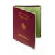 Obwoluta ochronna na paszport, foliowa PP, 176x125 mm, 1 sztuka
