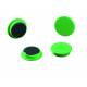 Magnesy do tablic, punkty magnetyczne Ø 32 mm, 4 sztuk, zielony