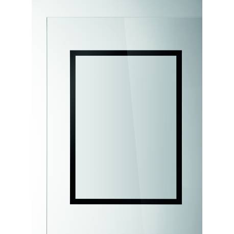Ramka plakatowa A3, czarna, DURABLE na powierzchnie szklane