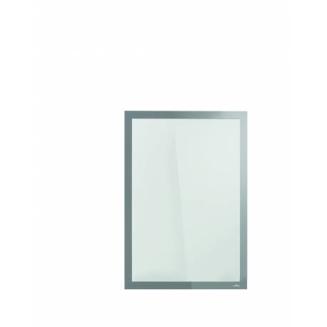 Ramka plakatowa A2, srebrna,500423 DURABLE na powierzchnie szklane