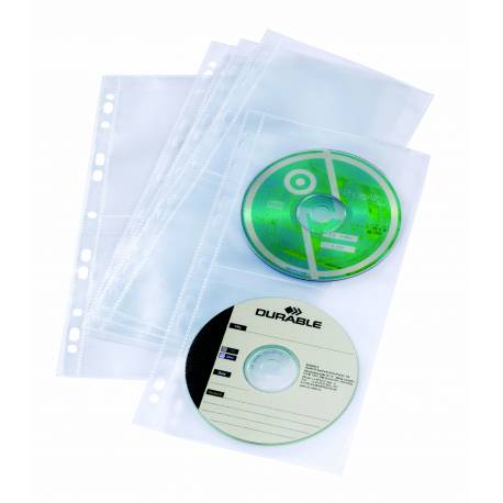 Obwoluta na 4 CD, 5 sztuk, CD/DVD COVER LIGHT S