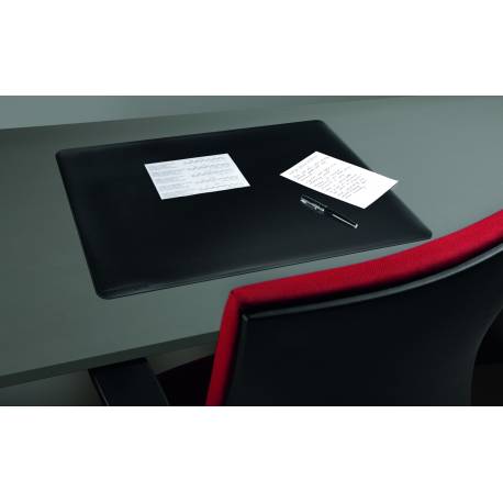 Podkład na biurko, mata ochronna, antypoślizgowa podkładka 530x400 mm, czarny