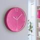 Zegar Leitz WOW, ścienny zegar biurowy, różowy