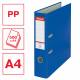 Segregator A4, biurowy segregator na dokumenty ekonomiczny Esselte PP 75 mm, niebieski