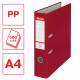 Segregator A4, biurowy segregator na dokumenty ekonomiczny Esselte PP 75 mm, bordowy