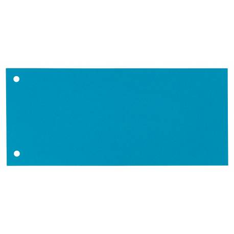 Przekładki kartonowe 1/3 A4, separatory do segregatora, Maxi Esselte, niebieski