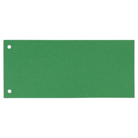 Przekładki kartonowe 1/3 A4, separatory do segregatora, Maxi Esselte, zielony