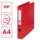 Segregator A4, biurowy segregator na dokumenty Esselte No.1 PCV 50 mm, czerwony