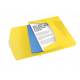 Teczka z gumką Esselte Vivida, plastikowa teczka biurowa A4, 40 mm, żółty