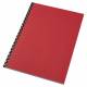 Okładki do bindowania GBC LinenWeave, A4, 250 gm2, czerwone 