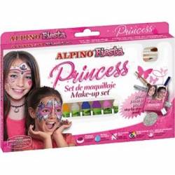 Kredki do makijażu Alpino Fiesta Princess 6 szt.