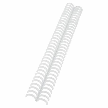 Grzbiety do bindowania, listwy zatrzaskowe GBC ClickBind, A4, 16 mm, przezroczyste