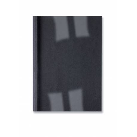Termookładki, okładki do bindowania termicznego, GBC LeatherGrain, A4, 3 mm, czarne 