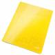 Skoroszyt na dokumenty Leitz WOW, kartonowy skoroszyt A4, żółty