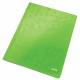 Skoroszyt na dokumenty Leitz WOW, kartonowy skoroszyt A4 zielony 