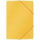 Teczka z gumką Leitz Cosy, papierowa teczka biurowa A4, A4, żółta