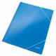 Teczka z gumką Leitz WOW, papierowa teczka biurowa A4, niebieski