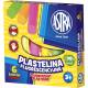 Plastelina Astra 6 kolorów fluoroscencyjna plastelina dla dzieci